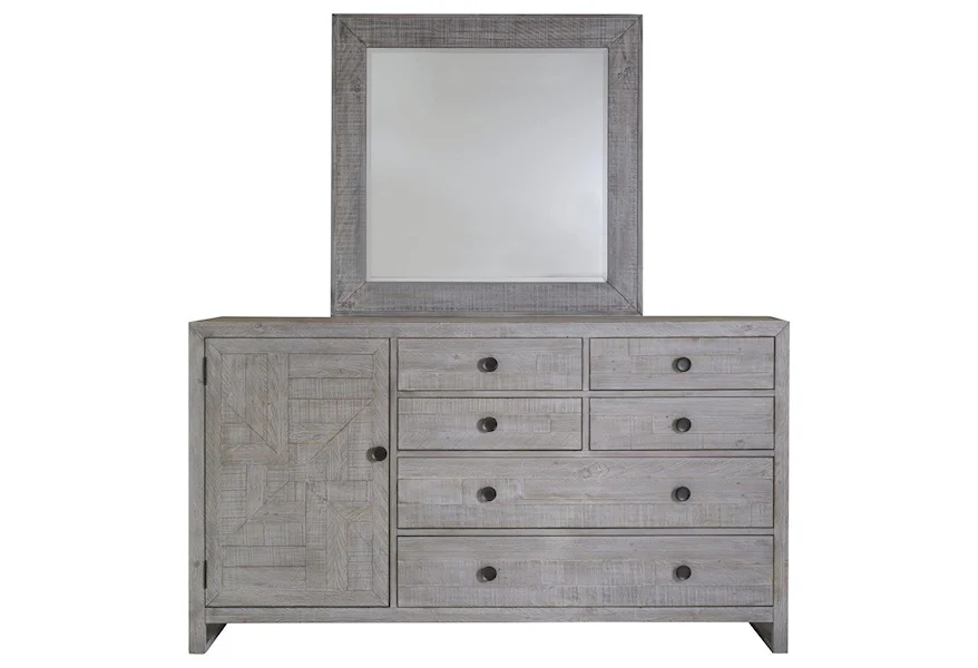 Studio 20 Dresser & Mirror Set by Palmetto Home at Baer's Furniture