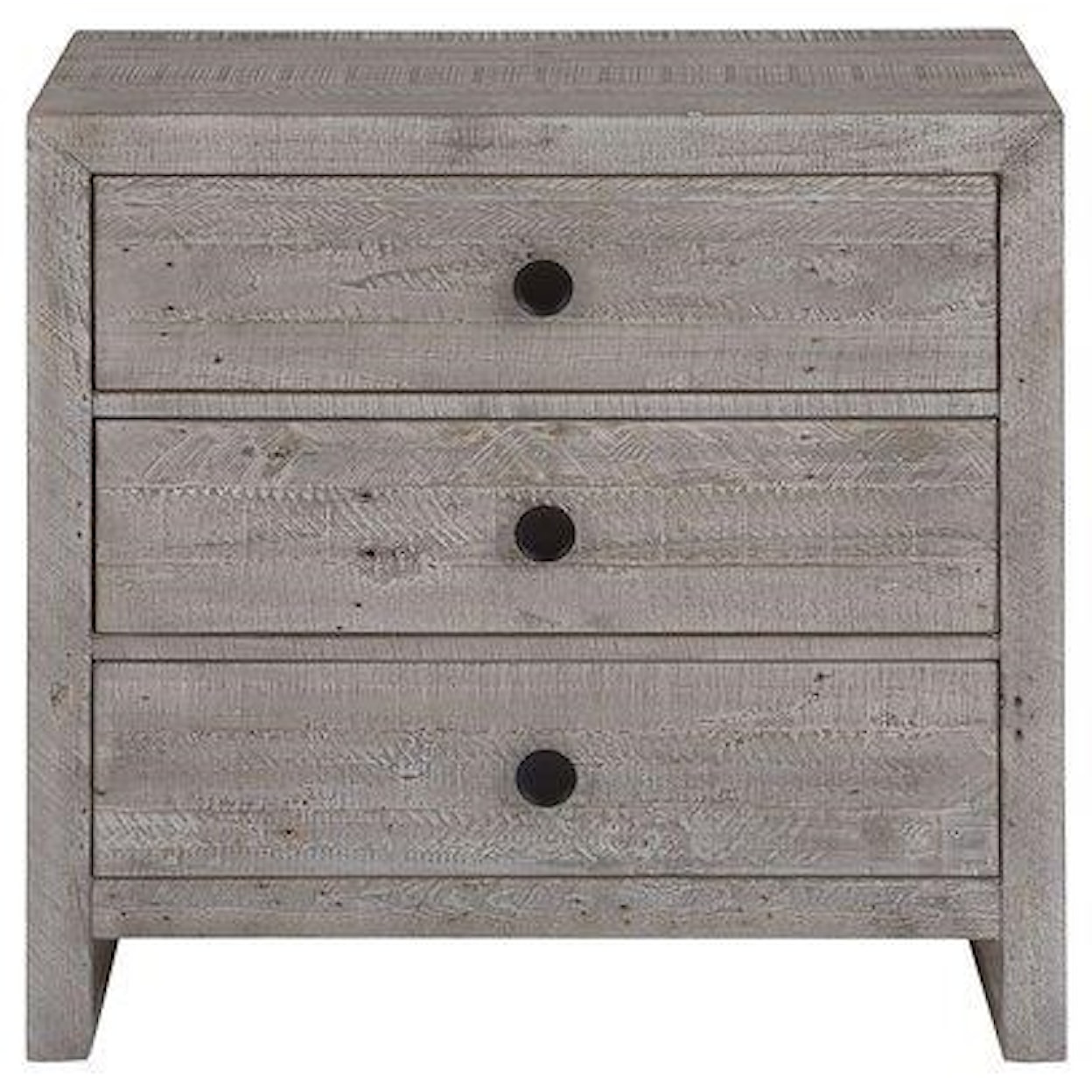 Palmetto Home Studio 20 3-Drawer Nightstand