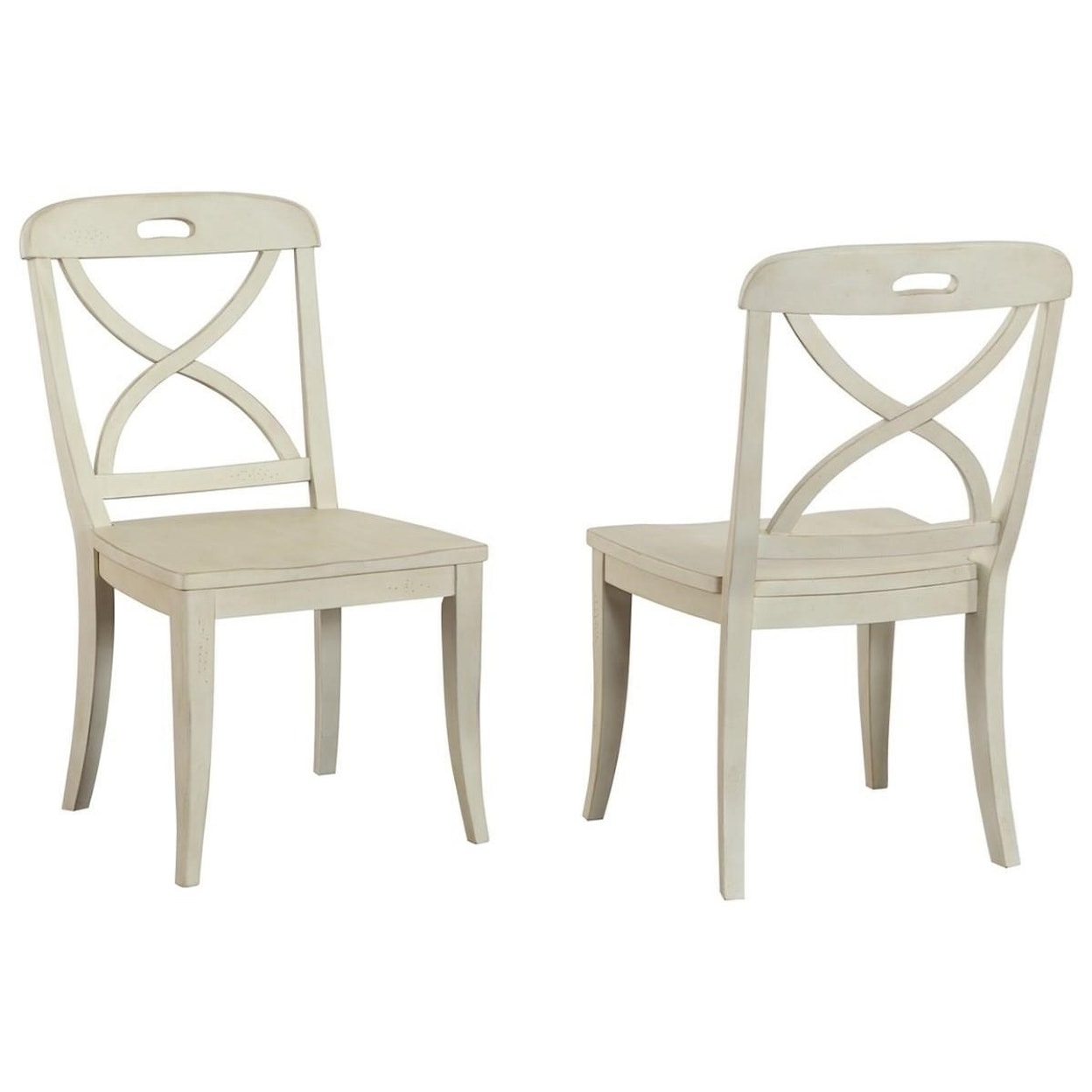 Panama Jack by Palmetto Home Millbrook X Back Dining Side Chair