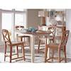 Panama Jack by Palmetto Home Millbrook 5 Piece Counter Height Dining Set