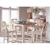 Panama Jack by Palmetto Home Millbrook 5 Piece Counter Height Dining Set