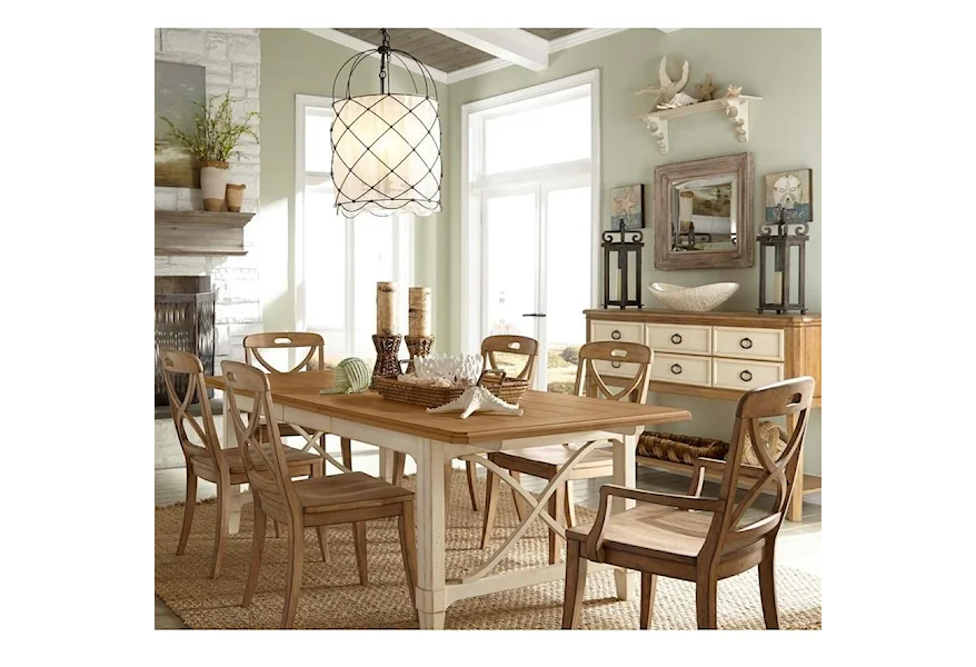 Millbrook 7 Piece Dining Set by Panama Jack by Palmetto Home at Baer's Furniture