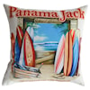 Pelican Reef Panama Jack Pillows and Ottomans Chairman of the Boards Throw Pillow