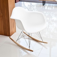 Childrens Rocker in White