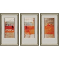 Unsolar Orange Set Three Print Set