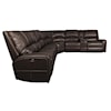 Parker House Alta Alta  Leather Match Power Sectional