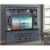 Parker House Americana Modern Entertainment Wall Unit with LED Lights