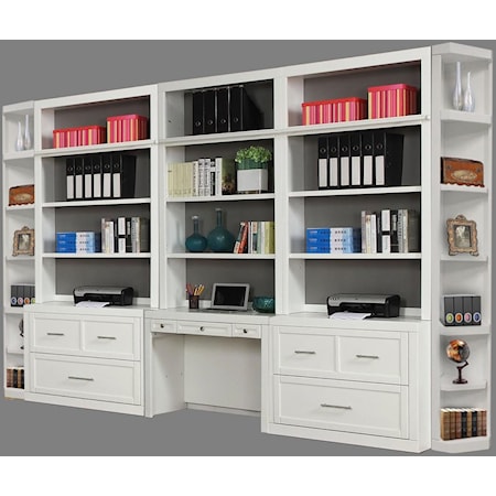 8 PC Office Wall Unit