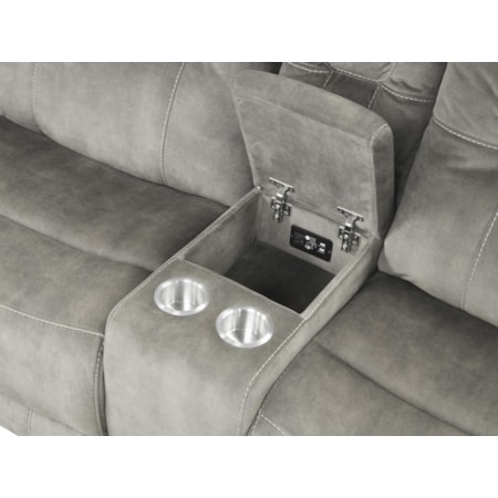 SHADOW NATURAL Manual Console Loveseat