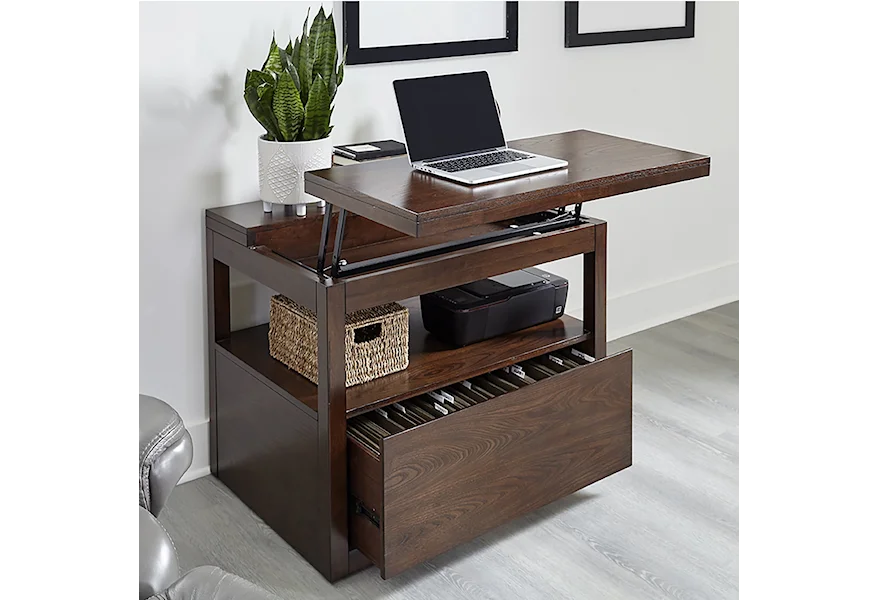 Elevation Functional File with Lift Top by Parker House at Darvin Furniture