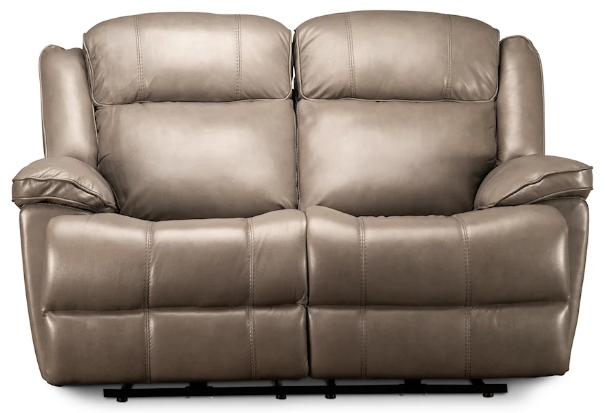 Elias Elias Leather Match Power Loveseat by Parker House at Morris Home