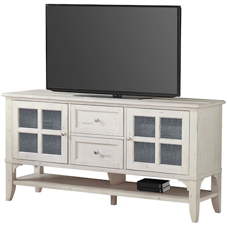 63 in. TV Console