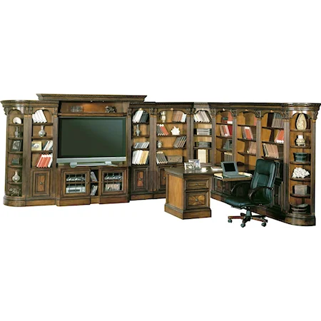 Large Wall Unit Home Office