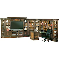 Home Office and Entertainment Center Wall System