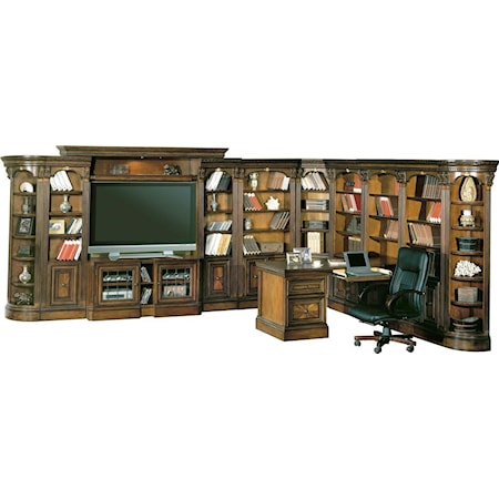 Large Wall Unit Home Office