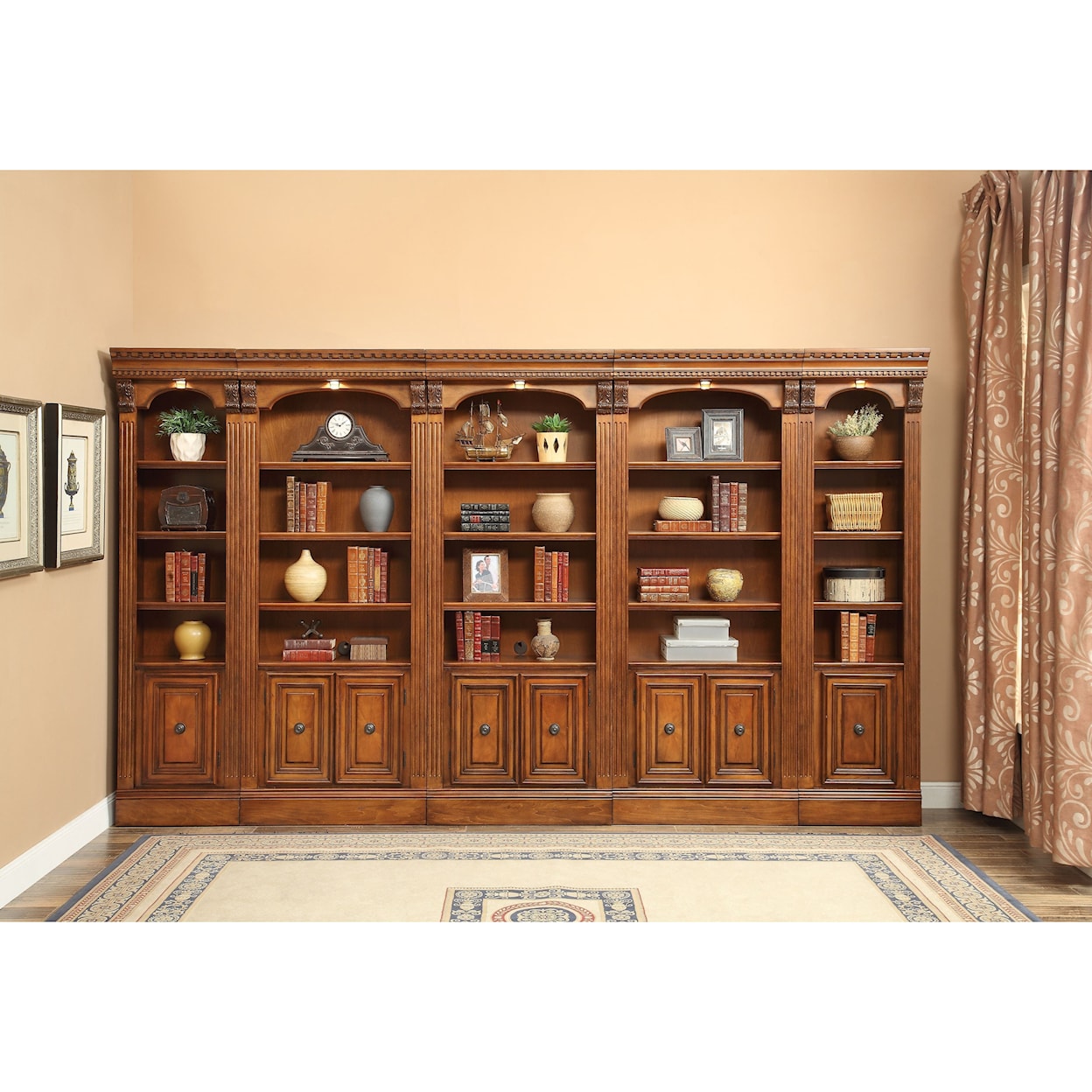 PH Huntington Wall Bookcase