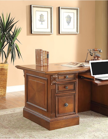 Dbl. Pedestal Executive Desk