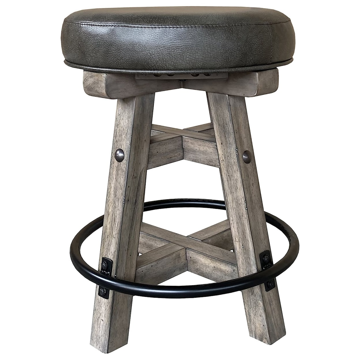 PH Lodge Swivel Counter Stool 