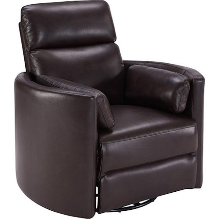 Power Cordless Swivel Glider Recliner