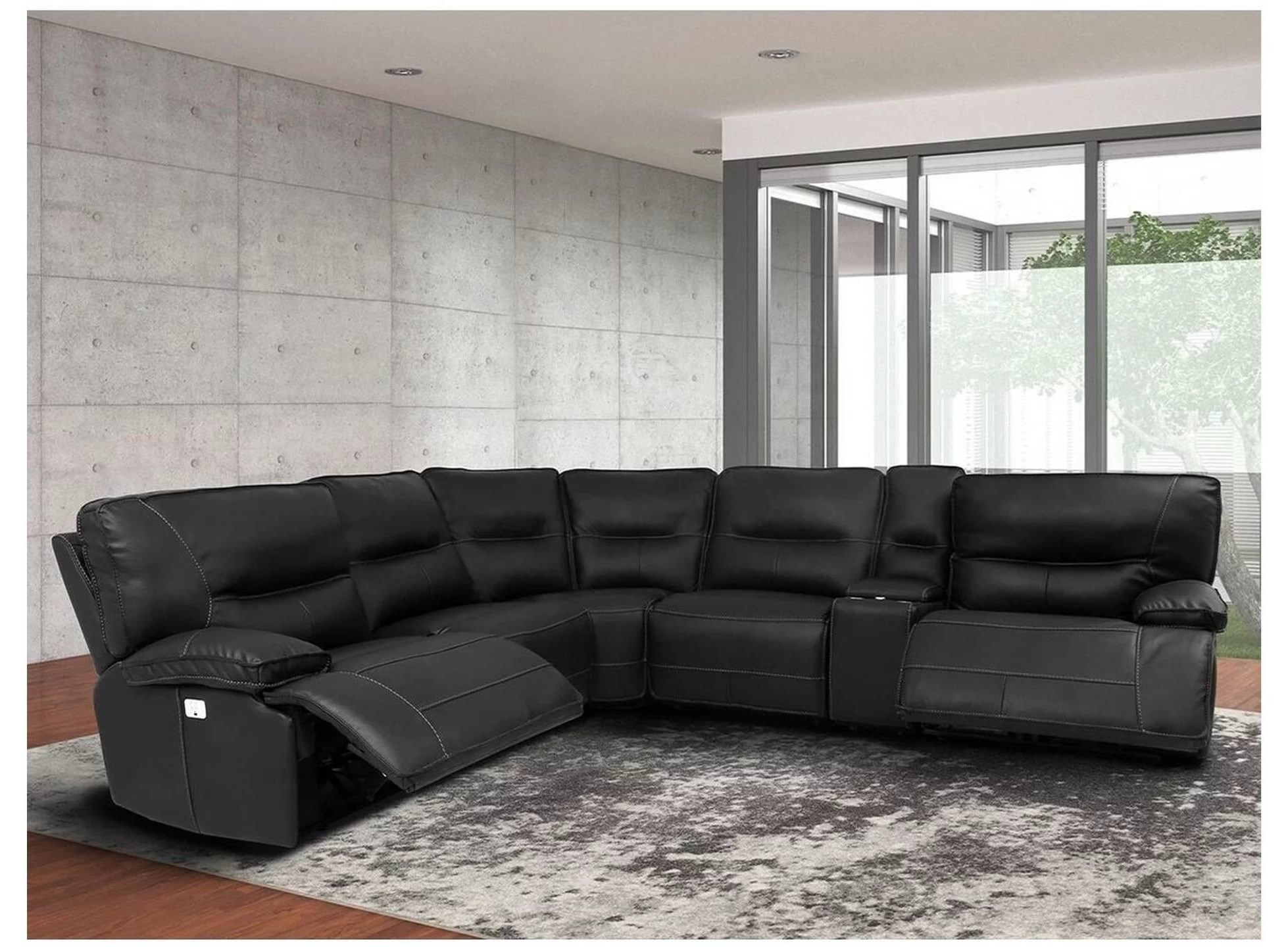 6 PC Power Reclining Sectional