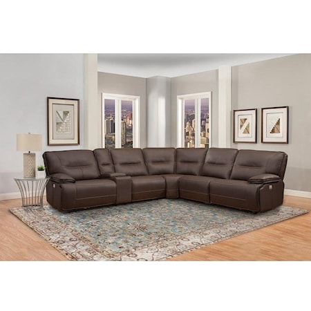Parker House Power Reclining Sectional