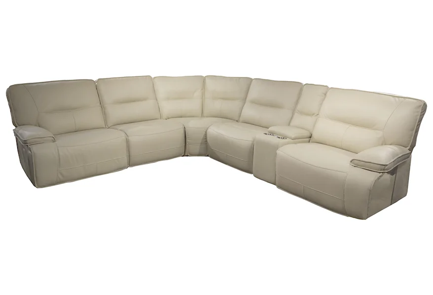 Spartan Spartan Power Sectional Sofa by Parker House at Morris Home
