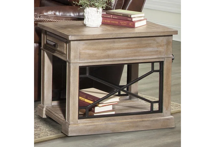 Sundance Chairside Table by Parker House at Galleria Furniture, Inc.