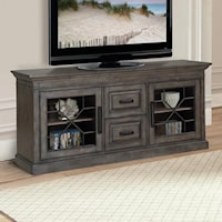 Transitional 76" TV Console