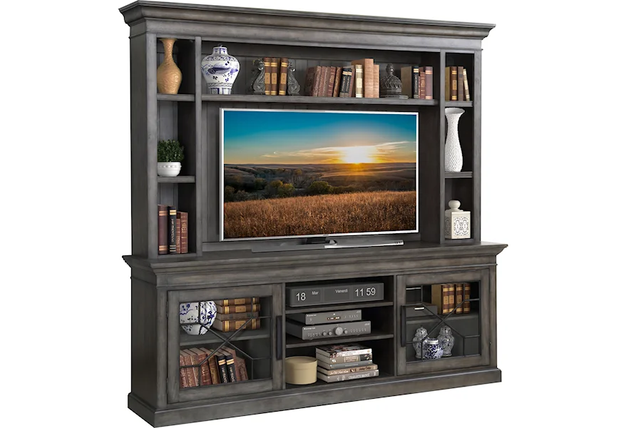 Sundance 92" Console with Hutch by Parker House at Galleria Furniture, Inc.