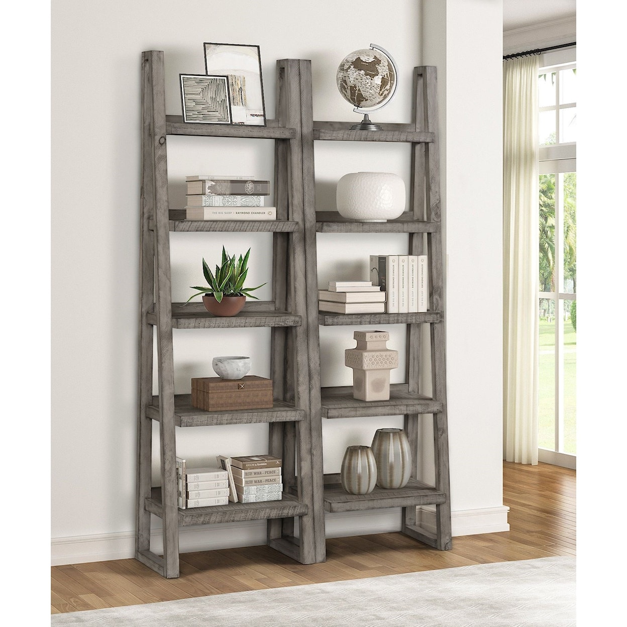 Parker House Tempe Pair of Etagere Bookcases
