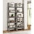 Parker House Tempe Rustic Modern Pair of Etagere Bookcases