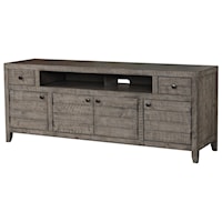 Rustic Modern 76" TV Console