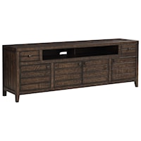 Rustic Modern 84" TV Console