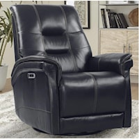 Casual Three Way Recliner with Power Headrest