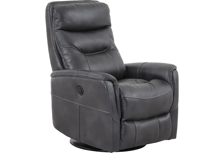 Gemini Swivel Glider Power Recliner by Paramount Living at Reeds Furniture