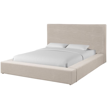 Contemporary Queen Upholstered Bed