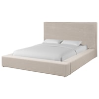 Contemporary King Upholstered Bed