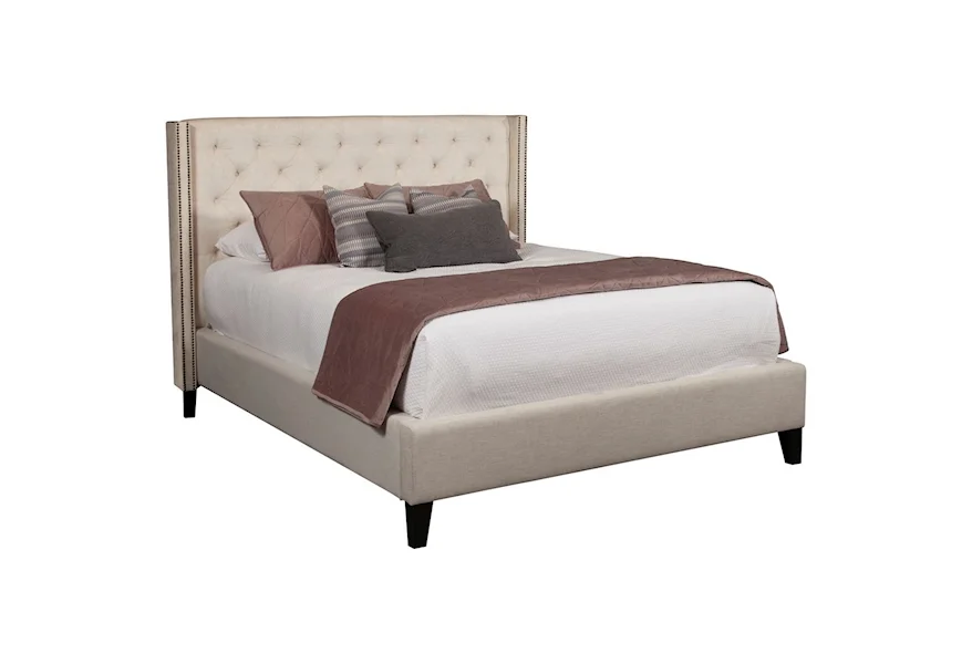 Kayla Queen Upholstered Bed by Parker Living at Royal Furniture