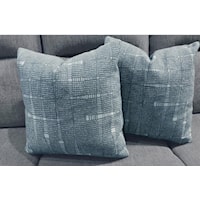 Pair of Throw Pillows in Sequence Lake
