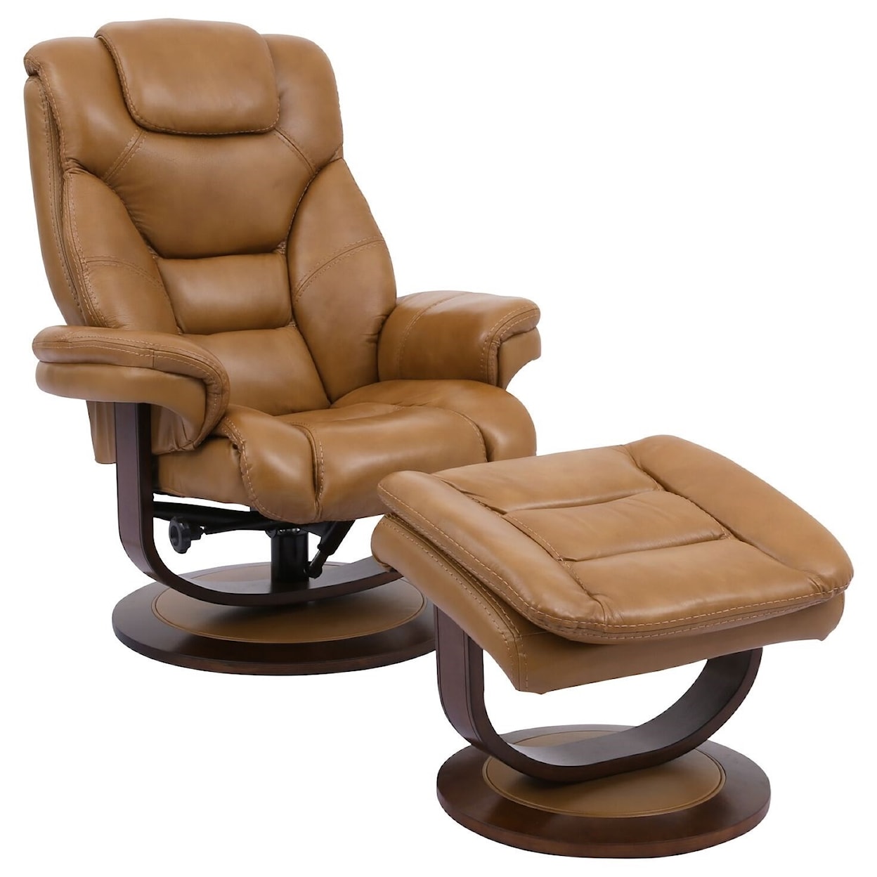 Parker Living Monarch Swivel Recliner & Ottoman