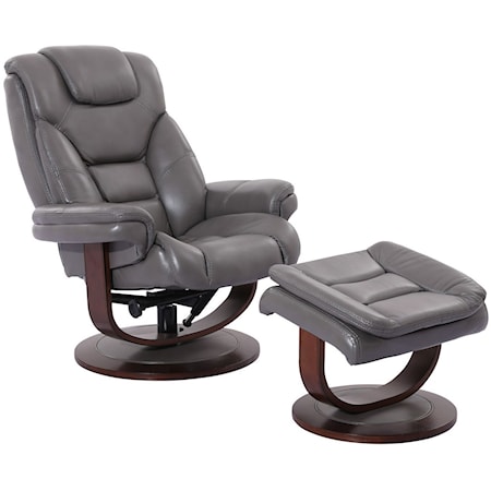 Swivel Recliner & Ottoman