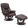 Paramount Living Monarch Swivel Recliner & Ottoman