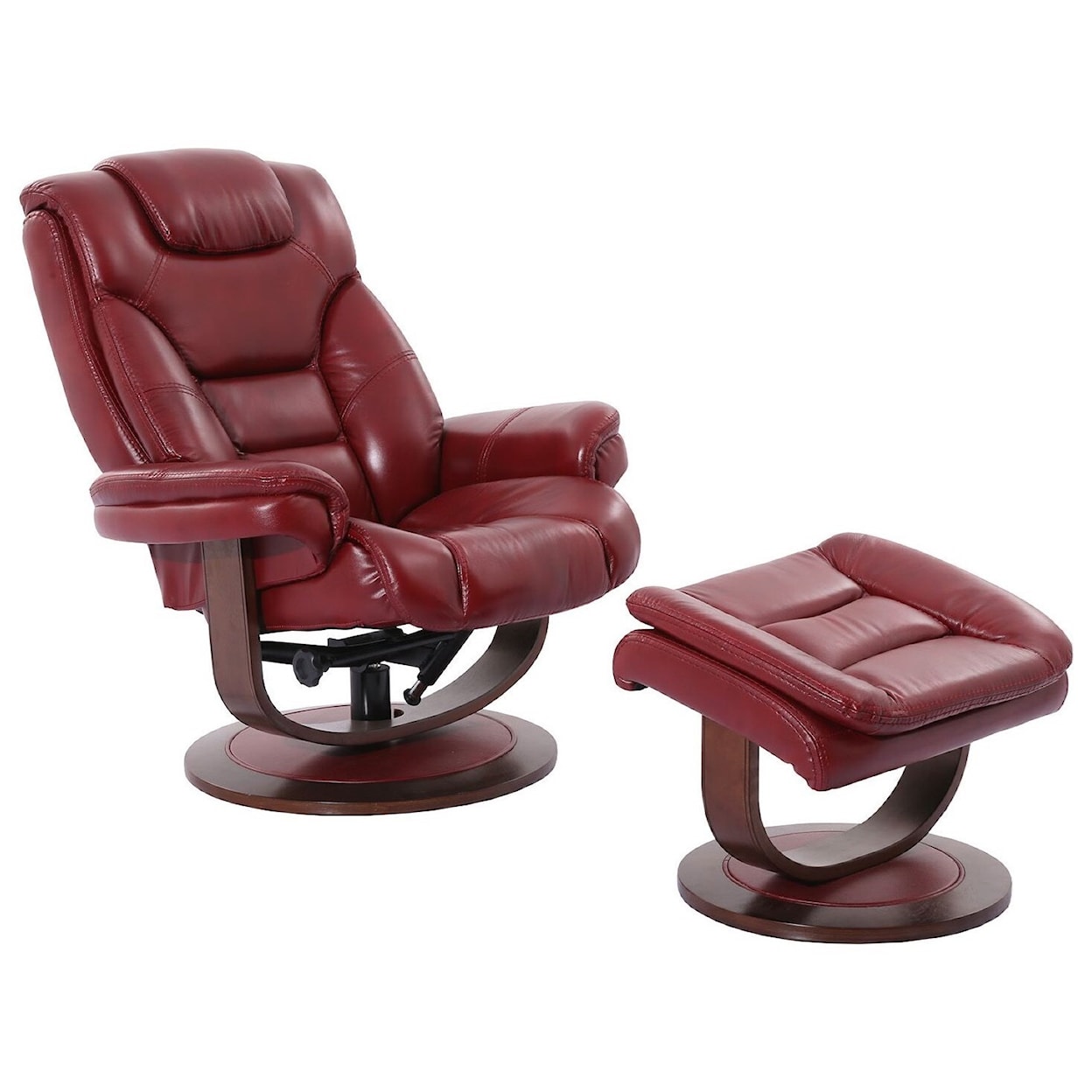 Paramount Living Monarch Swivel Recliner & Ottoman