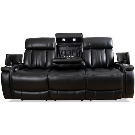 Power Drop Down Console Sofa