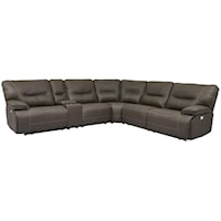 POWER RECLINING SECTIONAL WITH POWER HEADRESTS AND USB PORTS