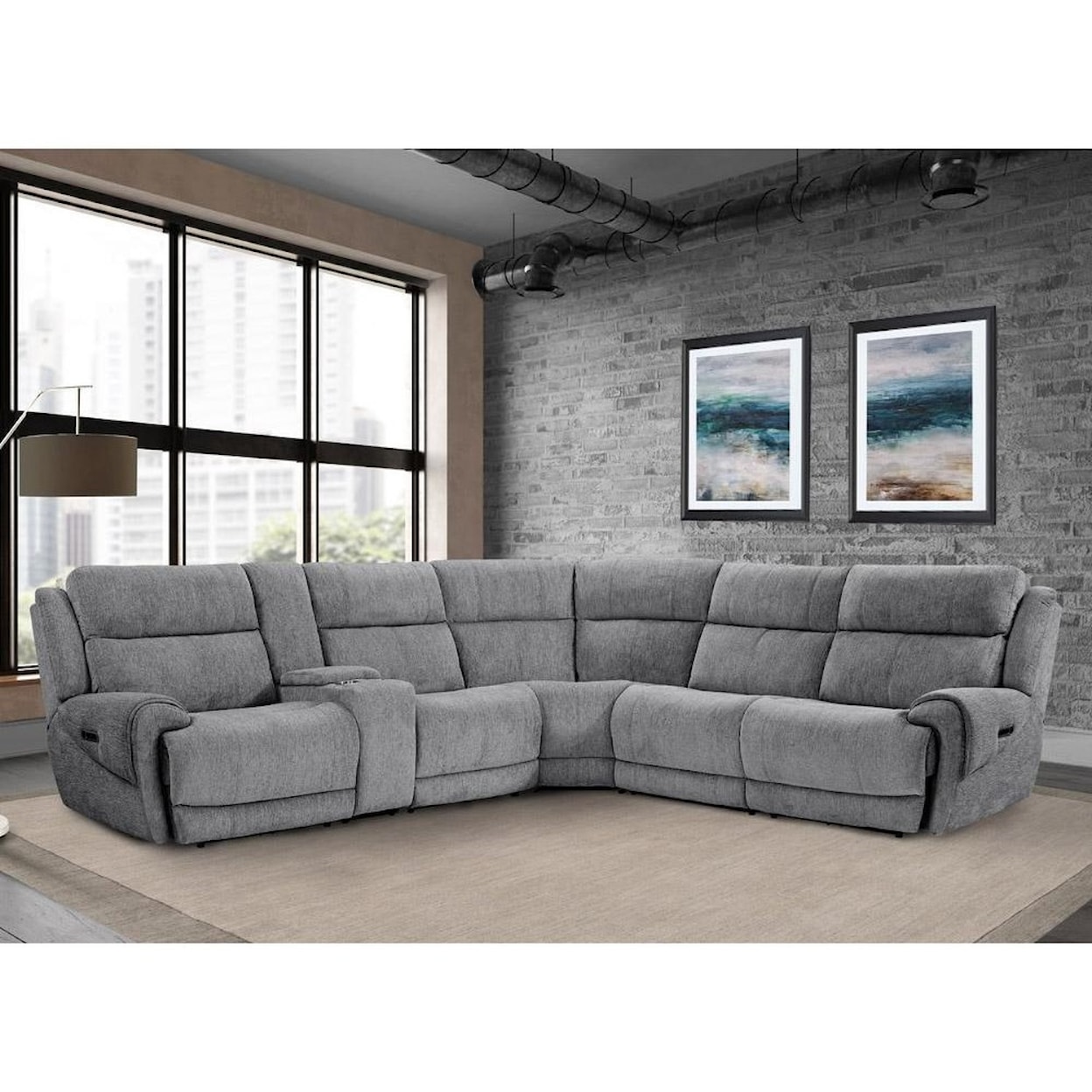 PH Spencer Power Reclining Sectional