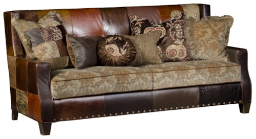 Contemporary Sofa with Traditional Styled Details