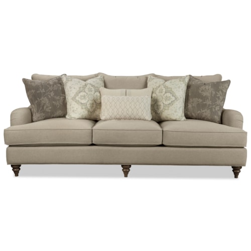 Traditional 98 Inch Sofa