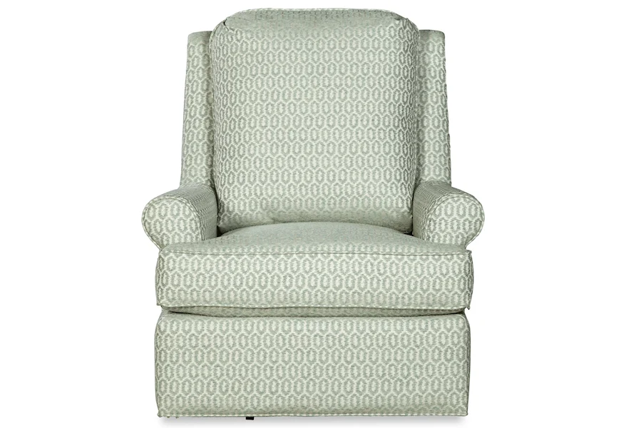 Upholstered Chairs Swivel Glider Chair by Paula Deen by Craftmaster at Powell's Furniture and Mattress