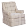 Hickory Craft Upholstered Chairs Skirted Glider Chair